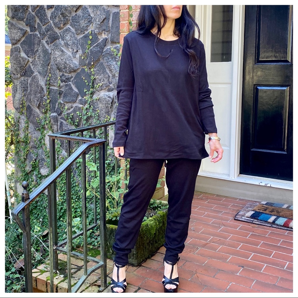 Favorite Most Comfy Cozy 2 piece cotton jogger set - Picture 10 of 11